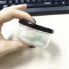Mini small PET plastic bottle can 100ml 3.5g dry herb plastic pull ring jar wholesale