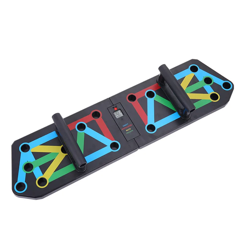 

Portable foldable Gym Home Workout Exercise Equipment Color Coded Strength Training Power Press Push Up Board for Men and Women
