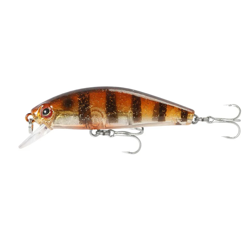 

Free sample high quality 6.3g 55mm Minnow Lure Hard Bait saltwater/freshwater Fishing Wobbler ABS plastic hard lure