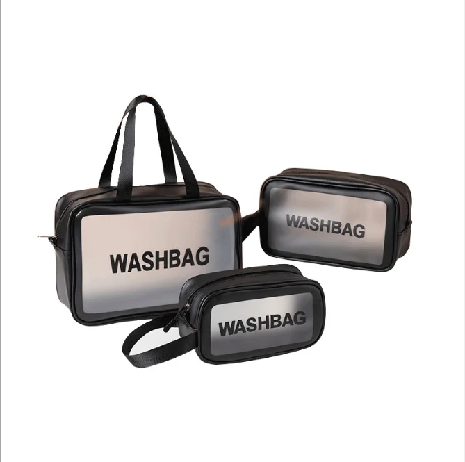 

Travel Transparent Cosmetic Bag PVC Women Zipper Clear Makeup Bags Beauty Case Make Up Organizer Storage Bath Toiletry Wash Bag, Customized
