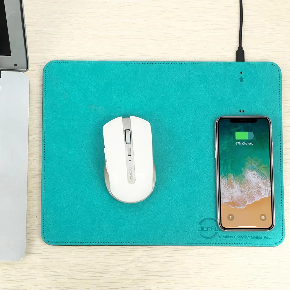 technology inventions 2019 QI wireless charging mousepad Smart mouse pad WMP01