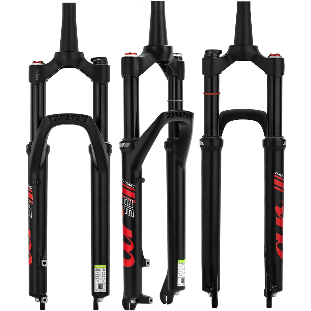 

New Design Classical Black mtb suspension fork Hydraulic lockout 130 Pitch AIR cycle suspension fork