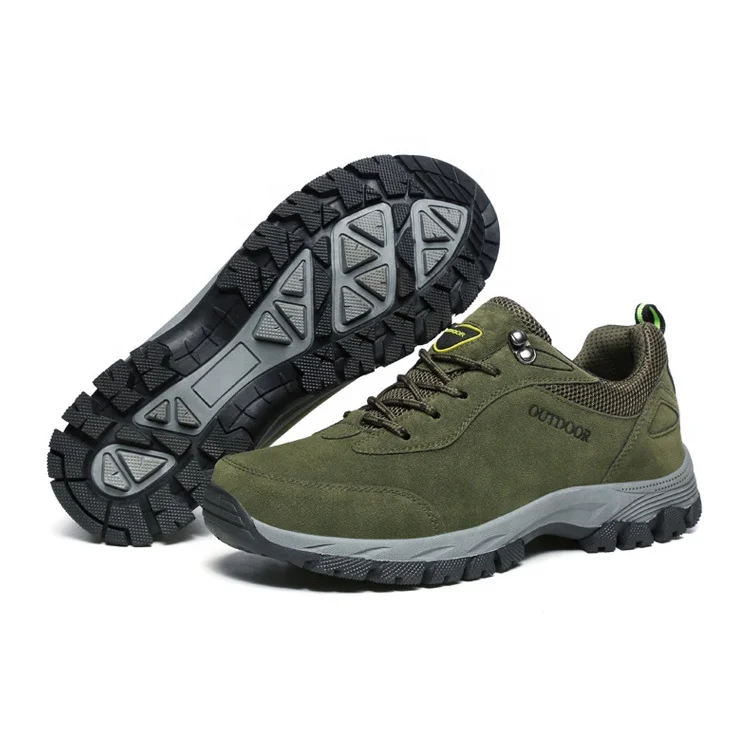 

Big Size Manufacturer Custom Wholesale Leather Hiking shoes for Men