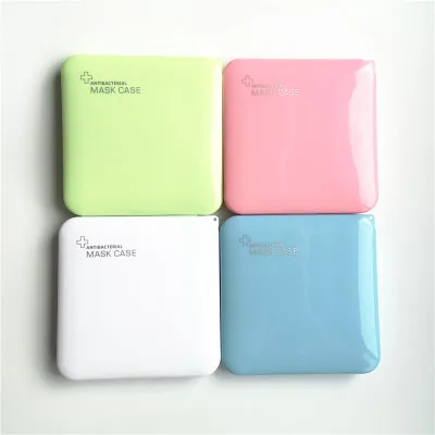 

Wholesale Plastic Portable Dustproof Mask Storage Box Moisture-Proof Disposable Face Mask case