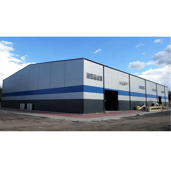 
Prefab Steel Structure SS400 Construction Warehouse/Workshop Steel Buildings 