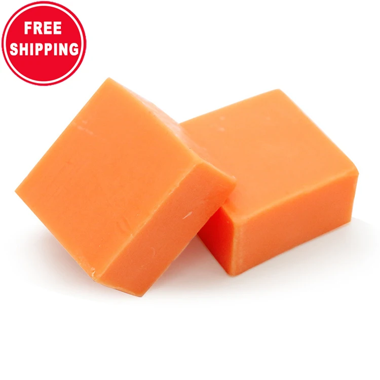 

FZBY-01 Skin Bleaching Brighten Face Papay Kojic Acid Soap Dark Black Skin Lightening Handmade Soap Whitening Soap