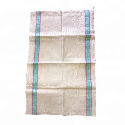 
25kg pp woven laminated brown pp rice bags for flour 