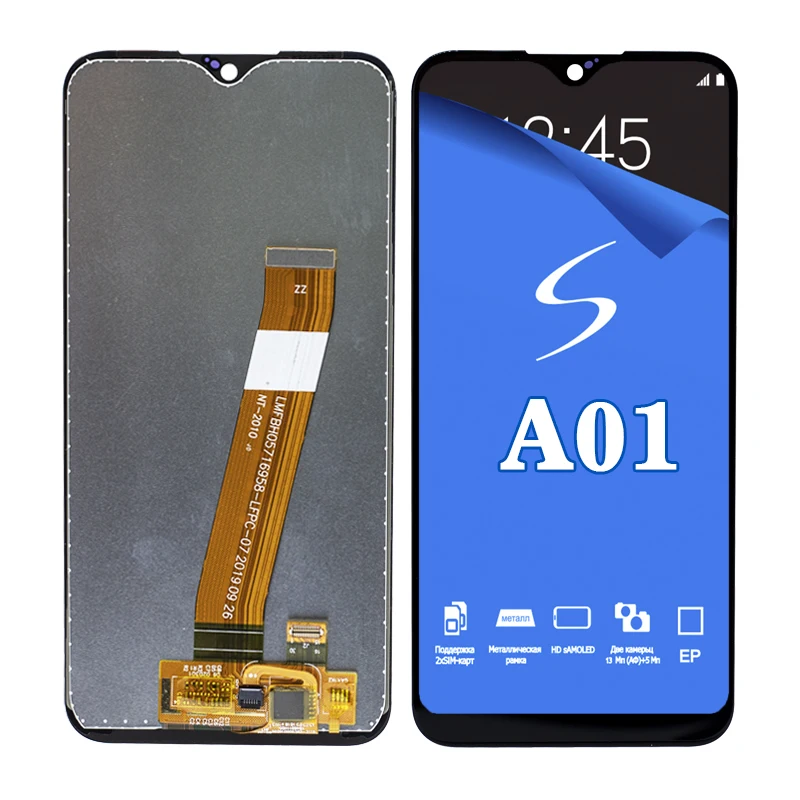 

2021 easit spare parts lcd screen for samsung galaxy A01 A015F A015M A015G