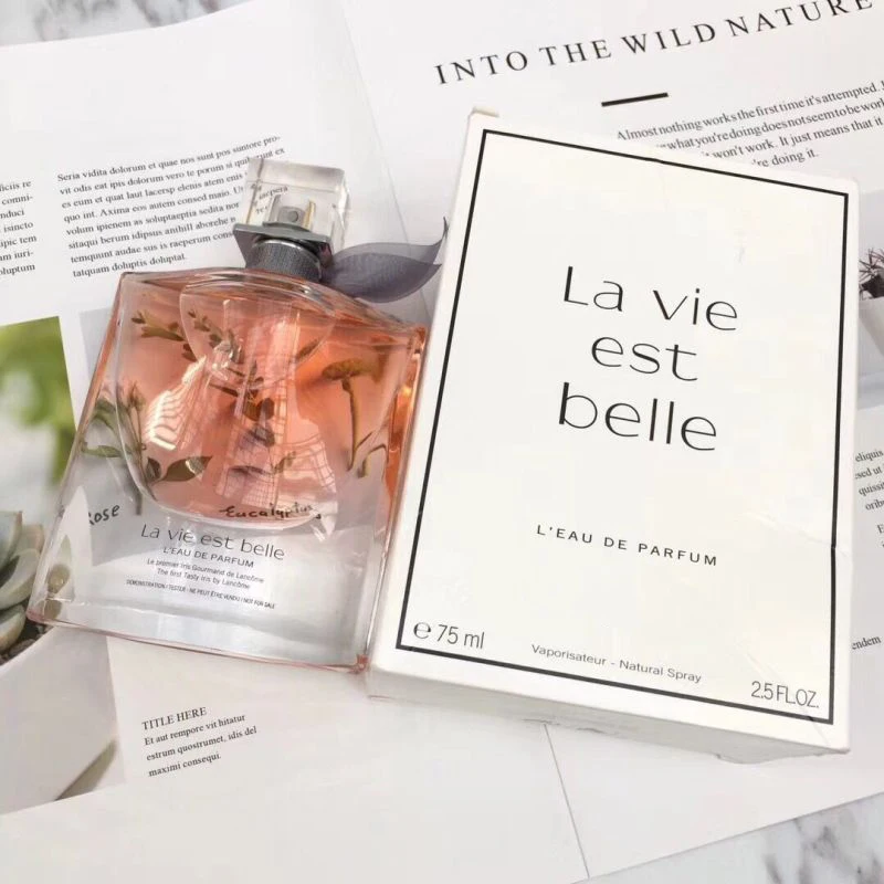 

75ML La Vie Est Belle High Quality Elegant and Beautiful Water Spray Perfume Fragrance for Women Long lasting Top Quality