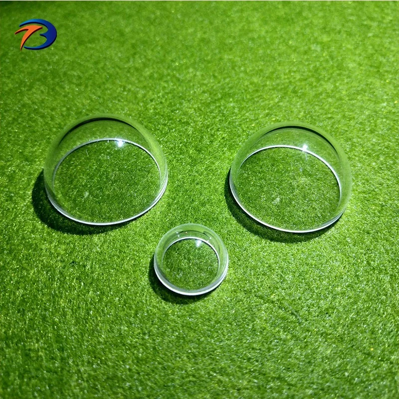 Optical glass BK7 Dome for CCTV PTZ camera and underwater camera