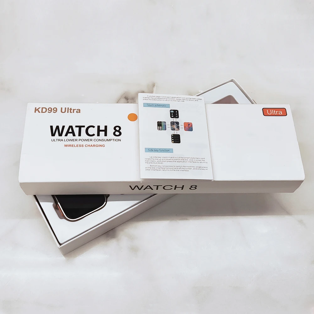 

Smart Watch KD99 Ultra PK DT8 GS8 H10 HD8 HW8 MT8 N8 S8 UK8 W68 WS8 X8 Z59 Max Plus Pro reloj inteligente Smartwatch