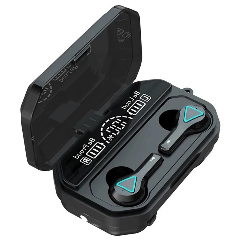

2021 New IPX7 Waterproof V5.1 Chip Headphone with Large Capacity HD Sound Quality Small Earphones