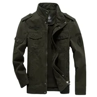 

2019 Winter Military Style Men Outwear Jackets Size Plus Men Windbreaker Coat