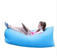 

wholesale camping beach inflatable lounger lazy sleeping bag air chair sofa