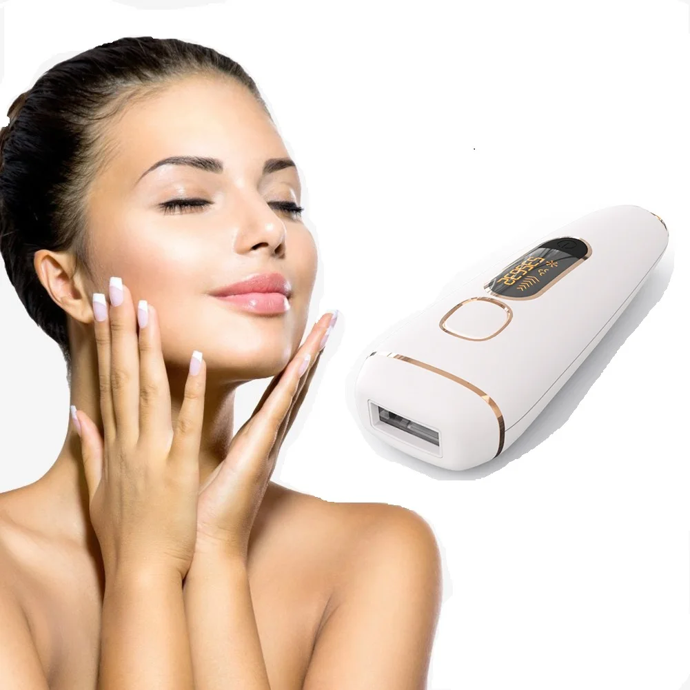 

2020 handset remover permanent ipl laser facial hair removal device at home for women