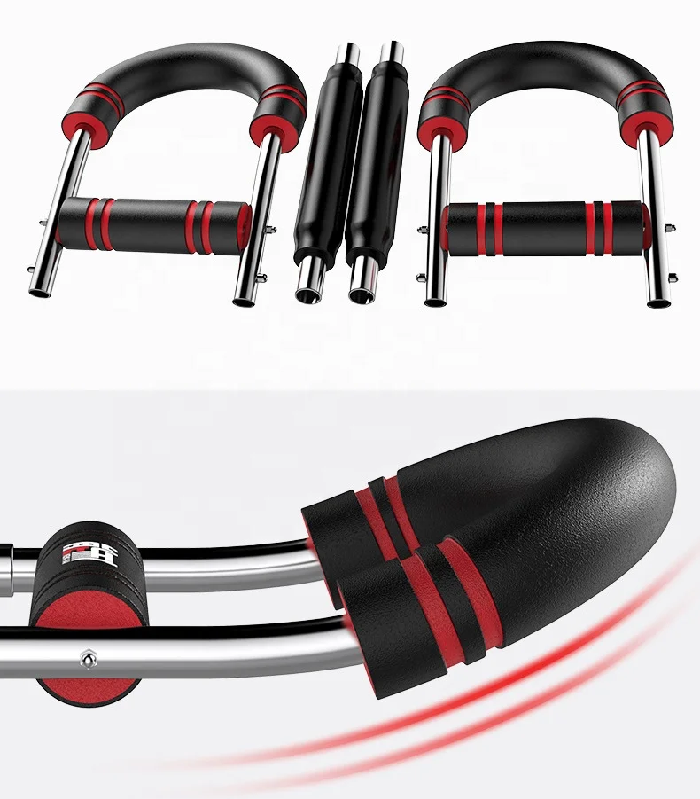 

Chest arm muscle training equipment steel expander, Black