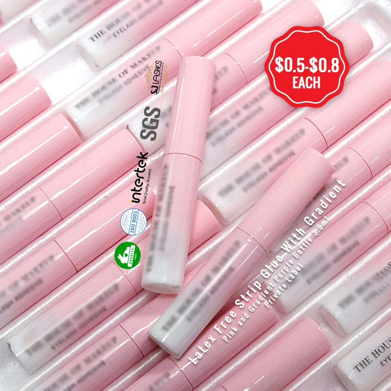 

Private Label Eyelash Latex Free Glue Black Clear Glues