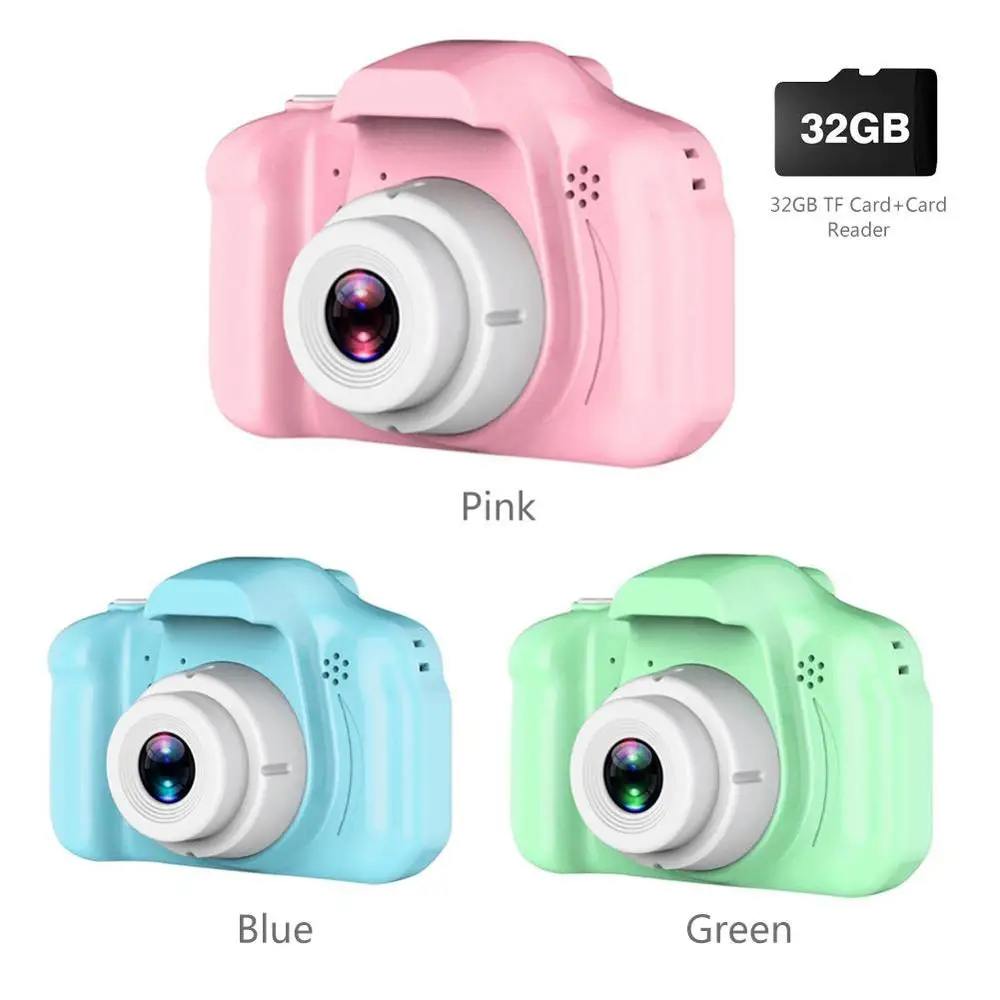 

Children's Camera Waterproof 1080P HD Screen Camera Video Toy 8 Million Pixel Kids Cartoon Cute Camera Outdoor Photography kids