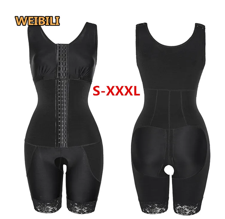 

Dropship 2021 Plus Size Post Quirurgica Stage 1 2 3 Reloj Arena Mujer Lipo Fajas Columbian Bodyshapers Shapers Shapewear Women, Black,nude