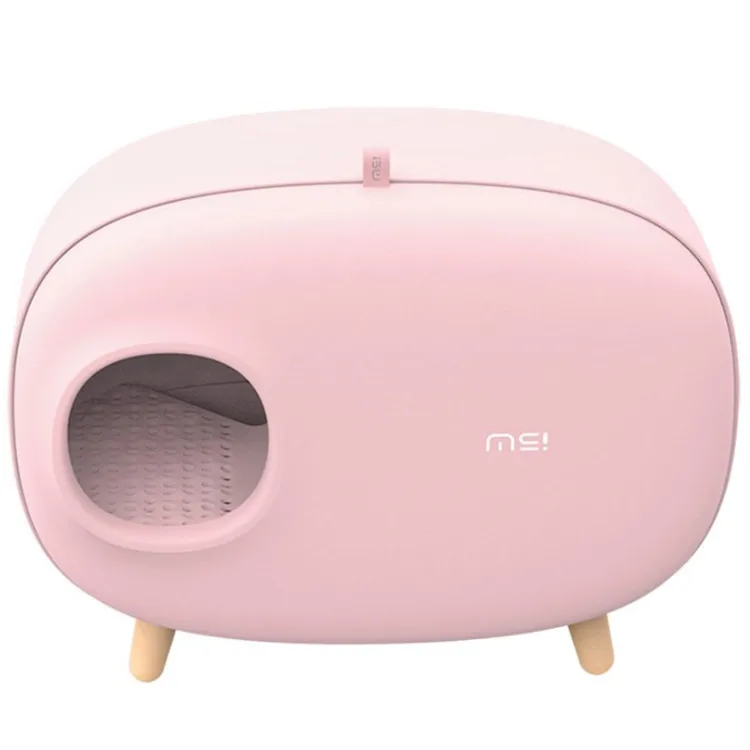 

Hot selling simple sifting ms cat litter box enclosed design pet supplies cat