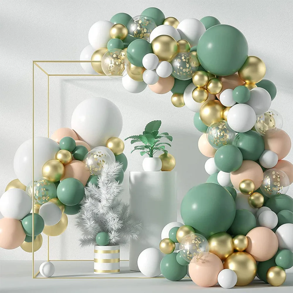 Hot Selling European and American Balloon Set Scene Decoration Arch Wedding Birthday Party Decoration
