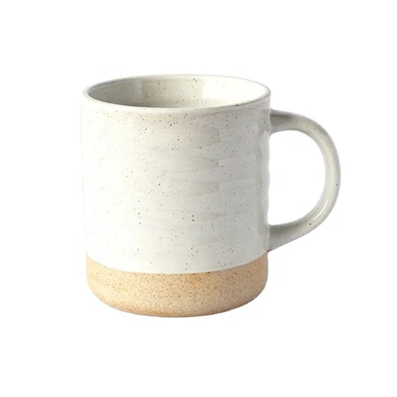 

Retro Japanese Style Drinkware Mugs Ceramic Pottery Coffee Milk Tea Mug Cup With Handgrip