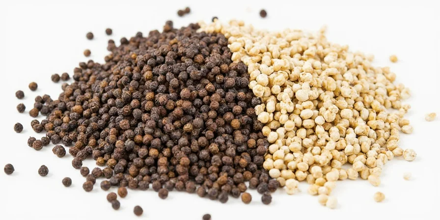 Freshly ground black pepper on a juicy steak
