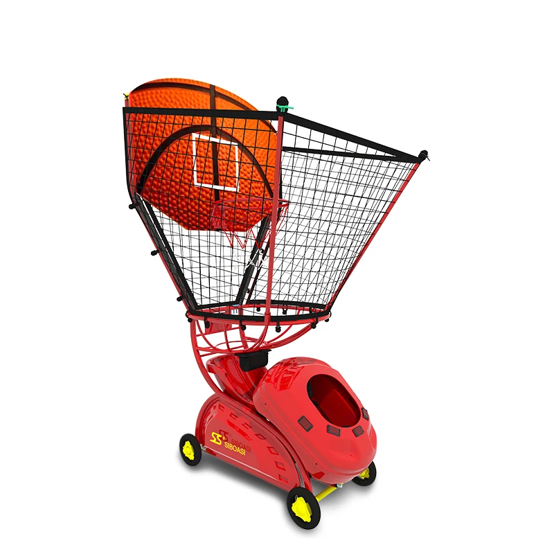 

Basketball return system launcher machine equipment for Kids, Blue,yellow,red