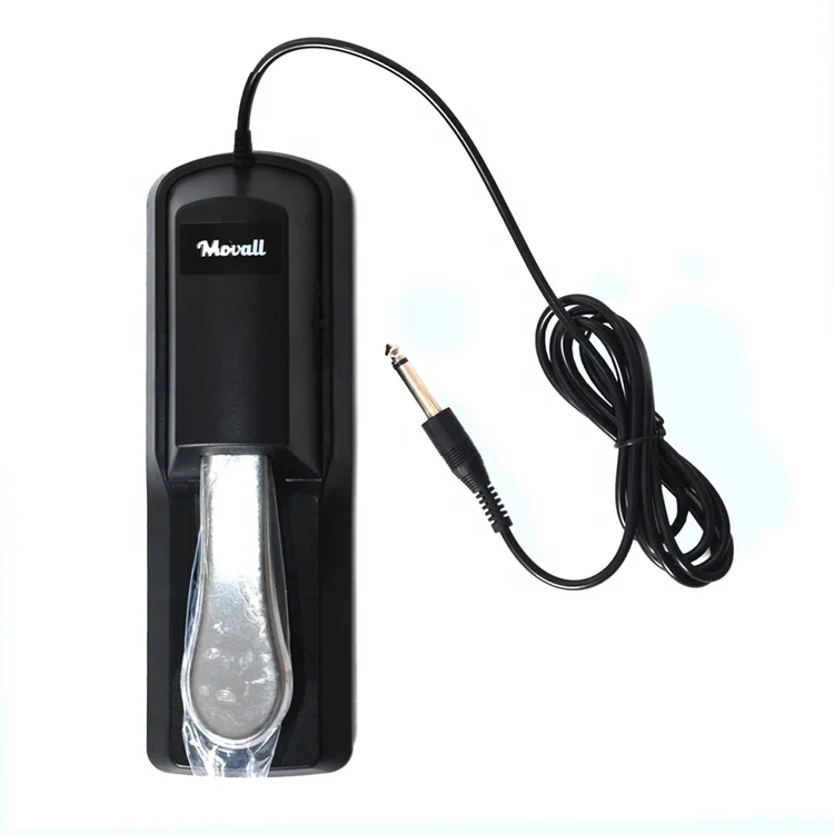 

Movall MSP-01 Sustain Pedal Universal Foot Pedal for Keyboard and Pianos, Black