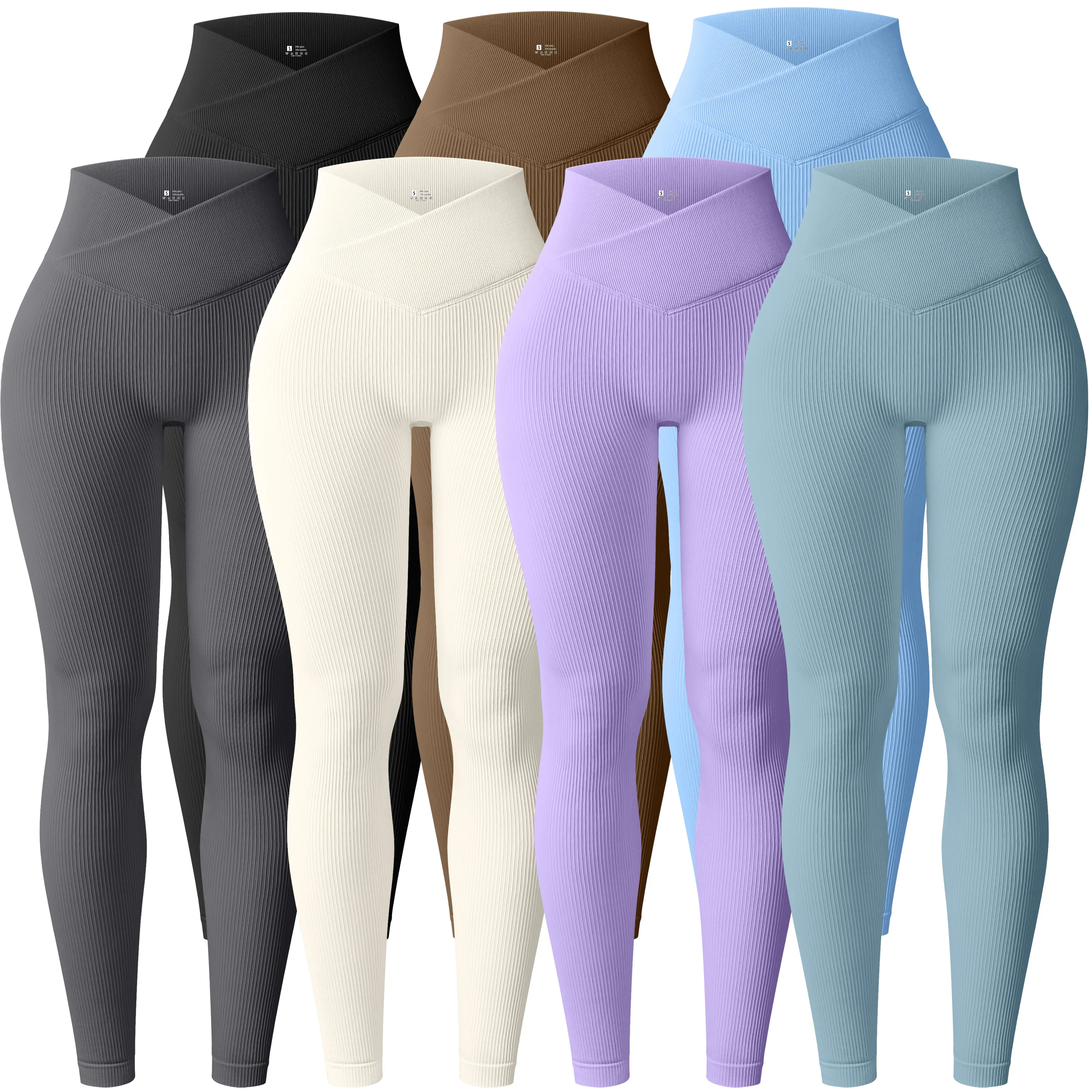 Hot Selling V Waist Fitness Pants Buttock Lifting Women Workout Leggings