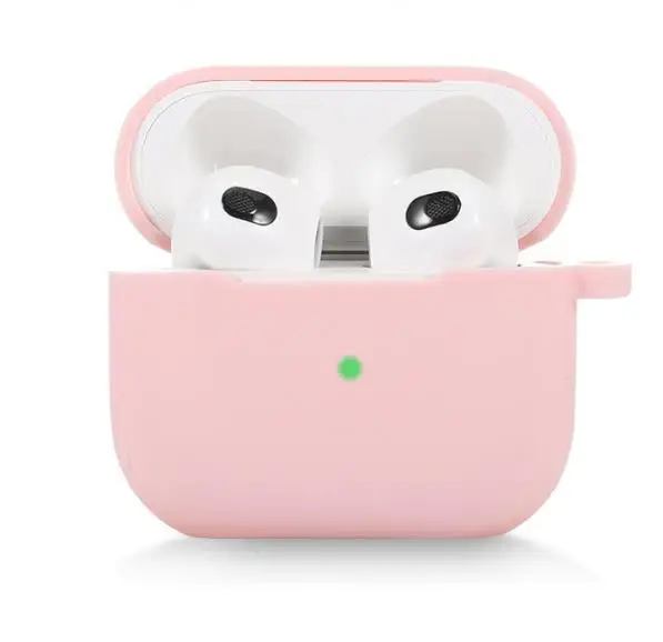 

Cheap price factory new white style Designed with dust cap cover clear silicone case cover for airpods pro 3rd off white, Multi colors