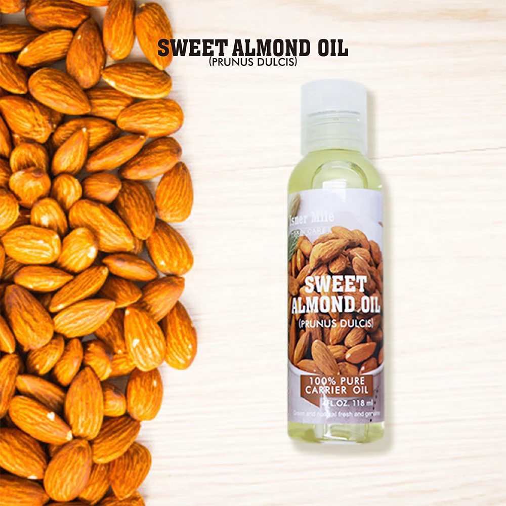 [MISSY] OEM/ODM Private Label 100% Pure Organic Carrier Coconut Sweet Almond Essential Oil Set in Stock