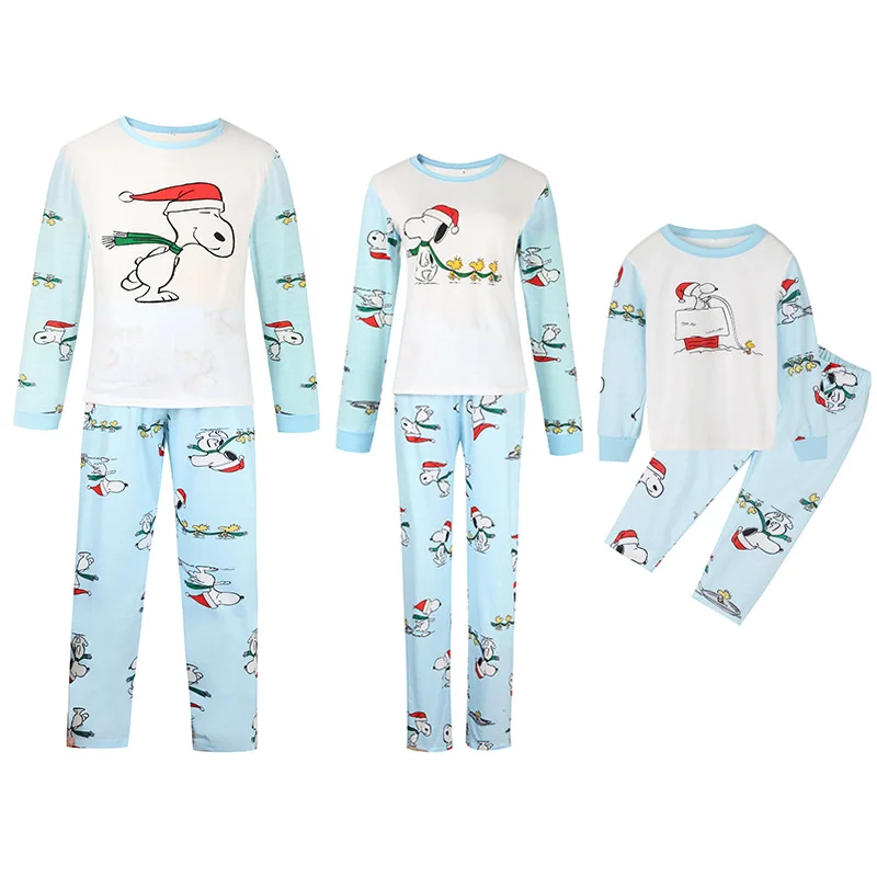 

Wholesale custom children's clothes cotton family boutique christmas pajamas, Red