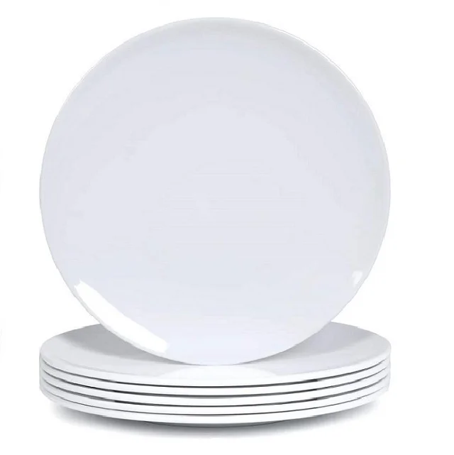 

Whole Sale Dessert Plates White - Small (7 inch) Appetizer or Salad Plate, Customized