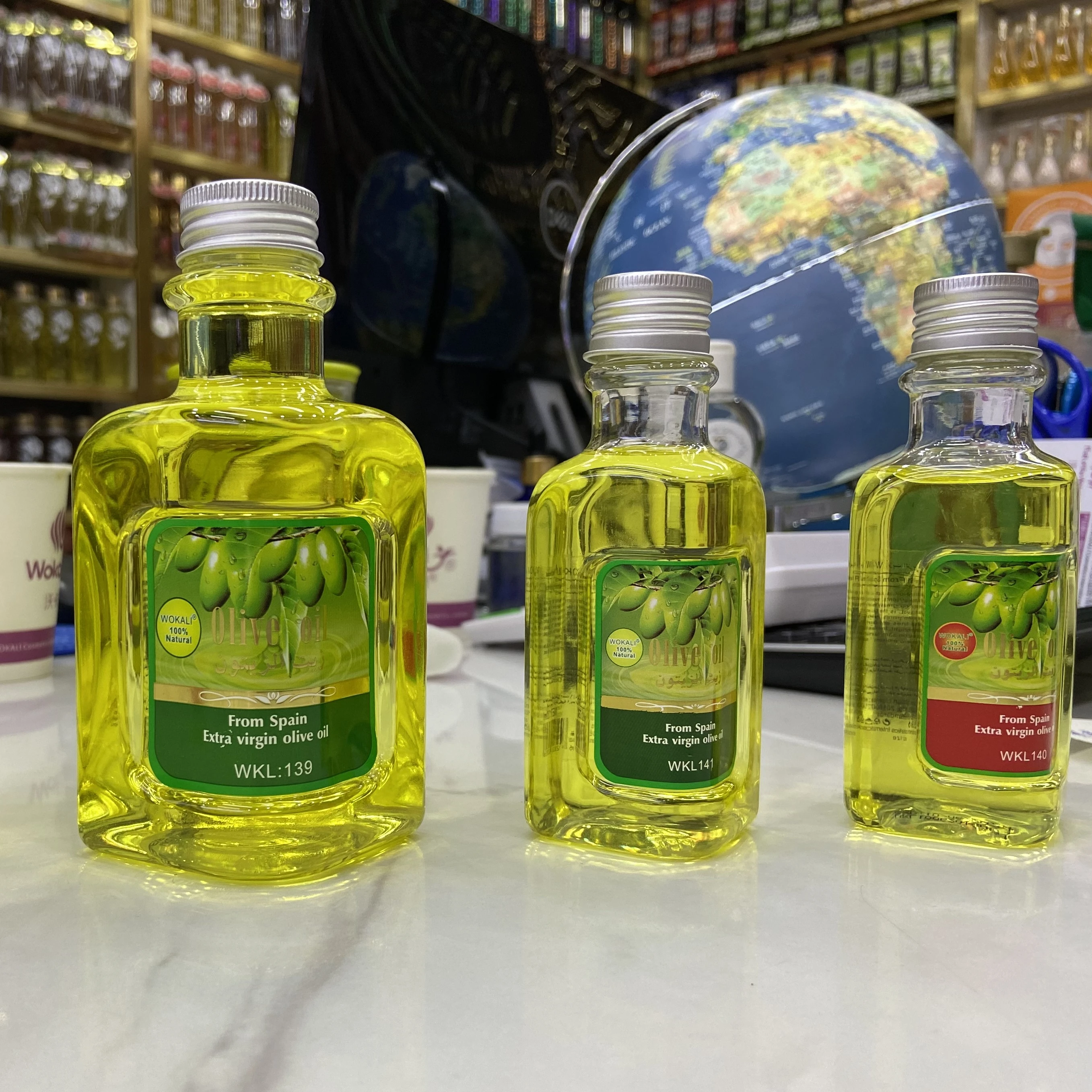 

Wholesale Private Label Wokali  GREEN Ginseng Body & Hair Oil of Nourishing, Strengths Hair Moisturizing & Delicate Skin