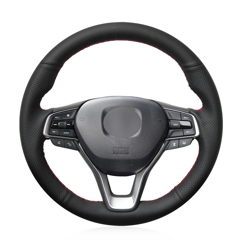 

Wholesale Hand Sewing Steering Wheel Leather Cover for Honda Accord 10 2018 2019 Honda Insight 2019