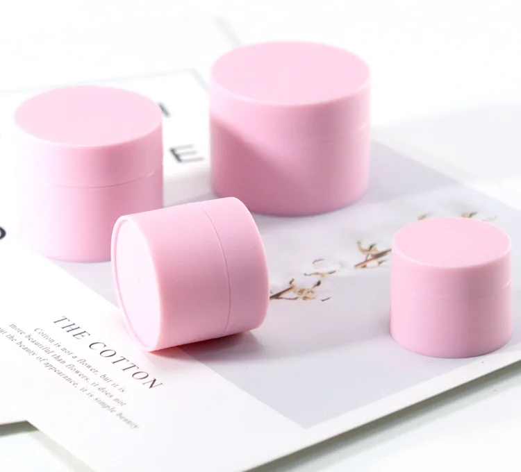 

5-50g White Black Blue Pink Wholesale Face Body Scrub Lip Containers For Scrubs Private Label Empty Lip Sugar Scrub Container