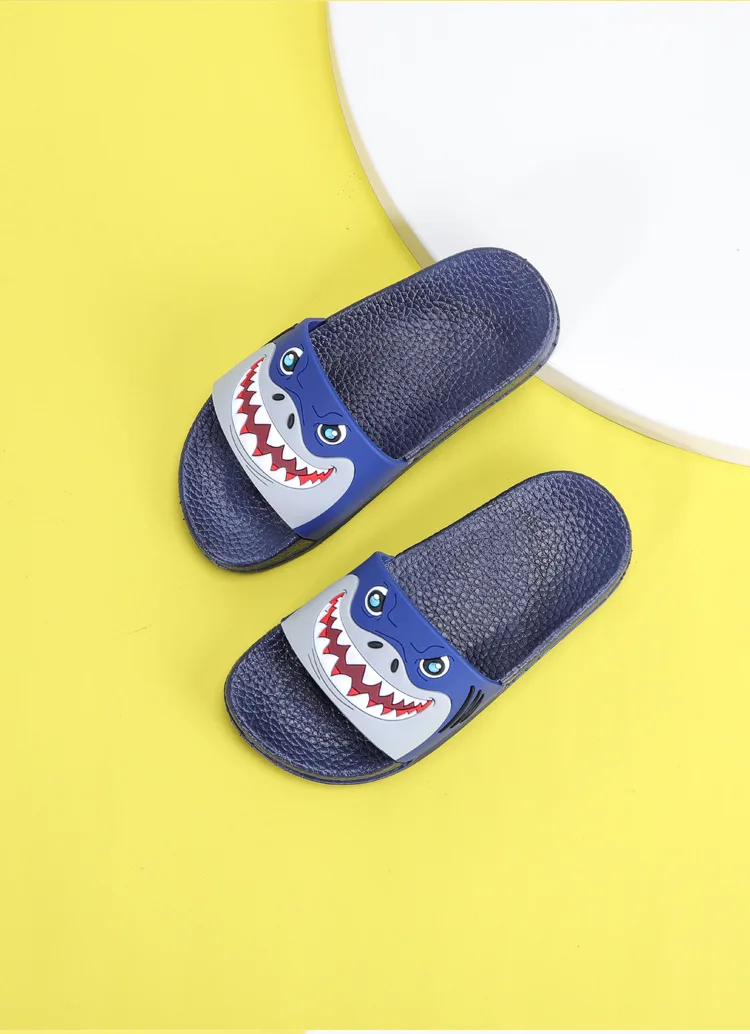 2020新款鲨鱼防滑耐磨儿童拖鞋家居软底凉鞋儿童拖鞋