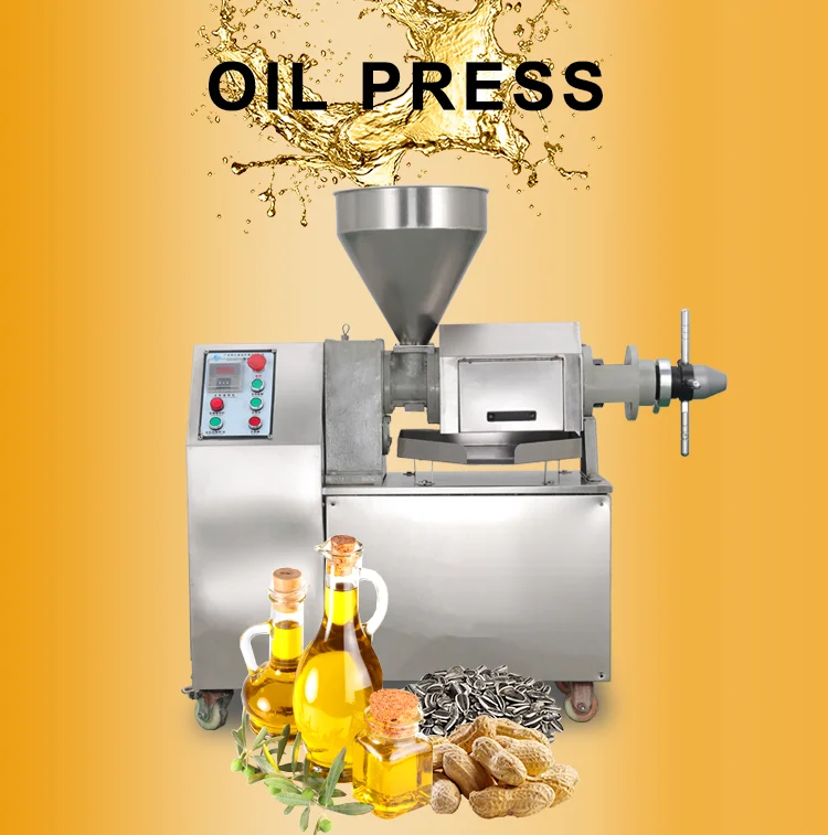 Easy Operation Industrial Electric Oil Press Machine Buy Industrial