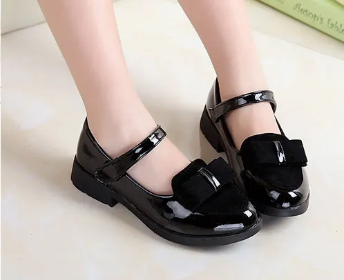 

2020 school children student shoes flat square root girls casual shoes, 3 colors