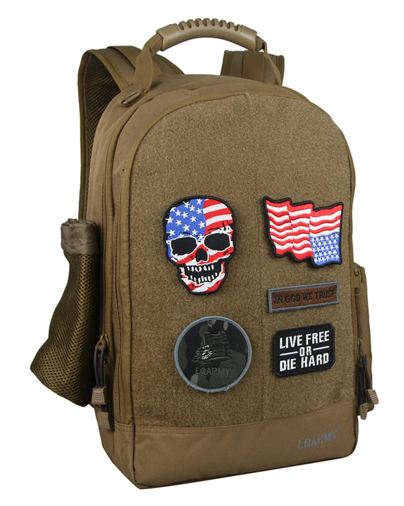 

military tactical backpack Coyote Travel Backpacks Business Work Sport Hunting Computer Outdoor Bag Laptop Backpack, Black