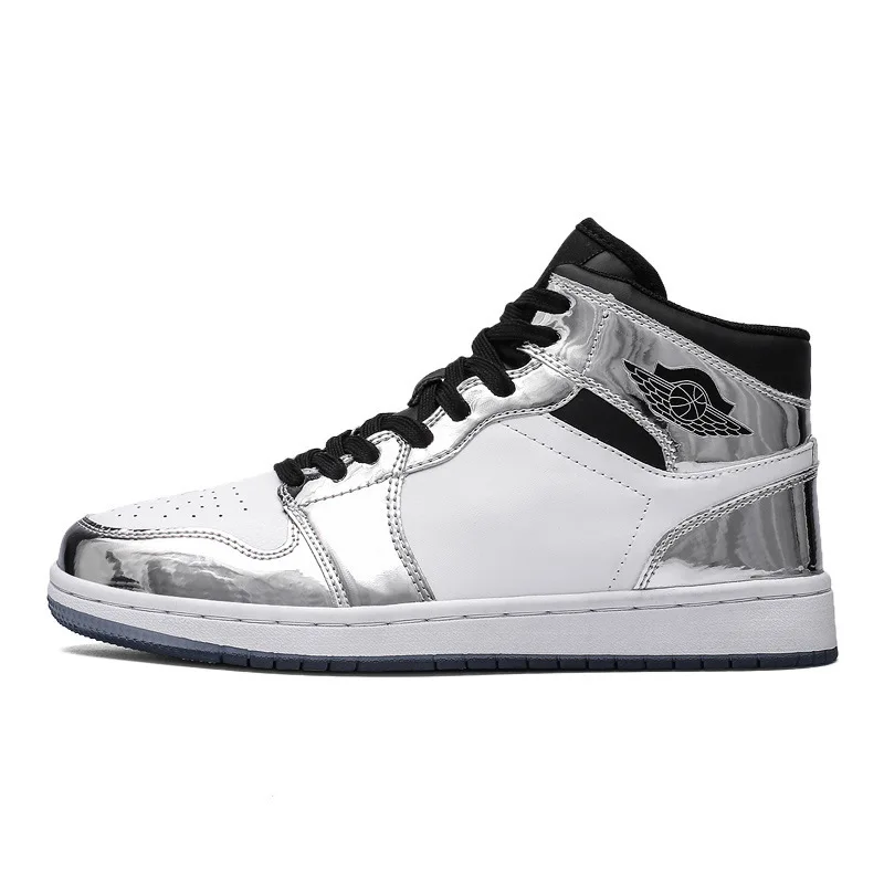 

2021 summer new AJ 1 middle cut men's shoes large size trend breathable basketball shoes all-match casual sports shoes