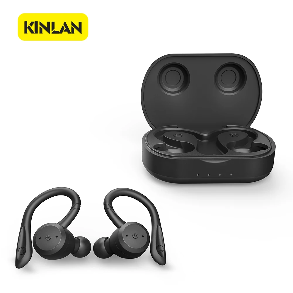 

Portable Earphone 5.0 KINLAN BE1018 Upgrade Auriculares Bluetoo Headset IPX7 Waterproof TWS Earbuds with Charging Case