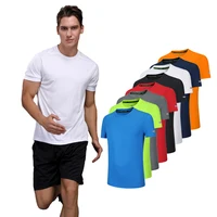 

KCOA Stocked Quick Dry Breathable Unisex Polyester Running Blank T-shirt