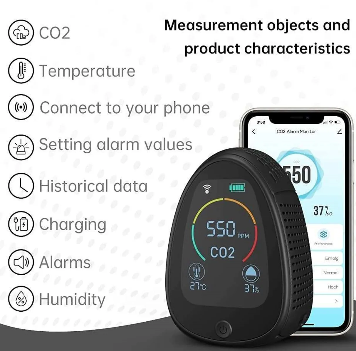 Shenzhen Prodo Technology Co., Ltd. - air quality monitor, Humidifer