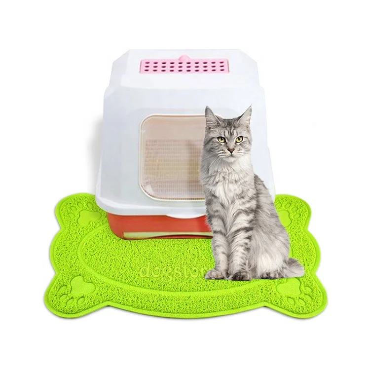 

New products customized online shop double layer cat litter mat cat litter mat double large waterproof cat litter mat, Multi colors
