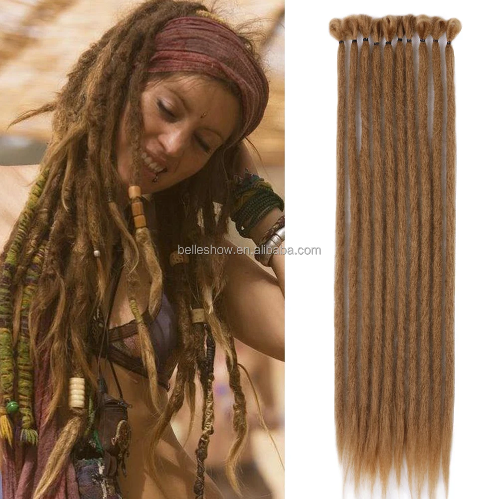 

Belleshow wholesale 20inch soft dreadlock braids dreadlocks synthetic hair