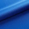 high quality useful blue solid 100% polyester interlock knitted fabric