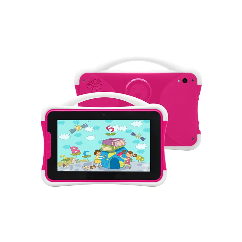 

Best buy orange 7 inch kids learning tablet pc tab educational new portable design OEM kids tablet android, Pink orange blue green