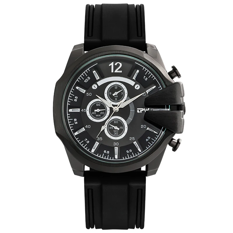 

Dropshipping Leather Wrist Quartz Watches for Men Big Dial Men Watches